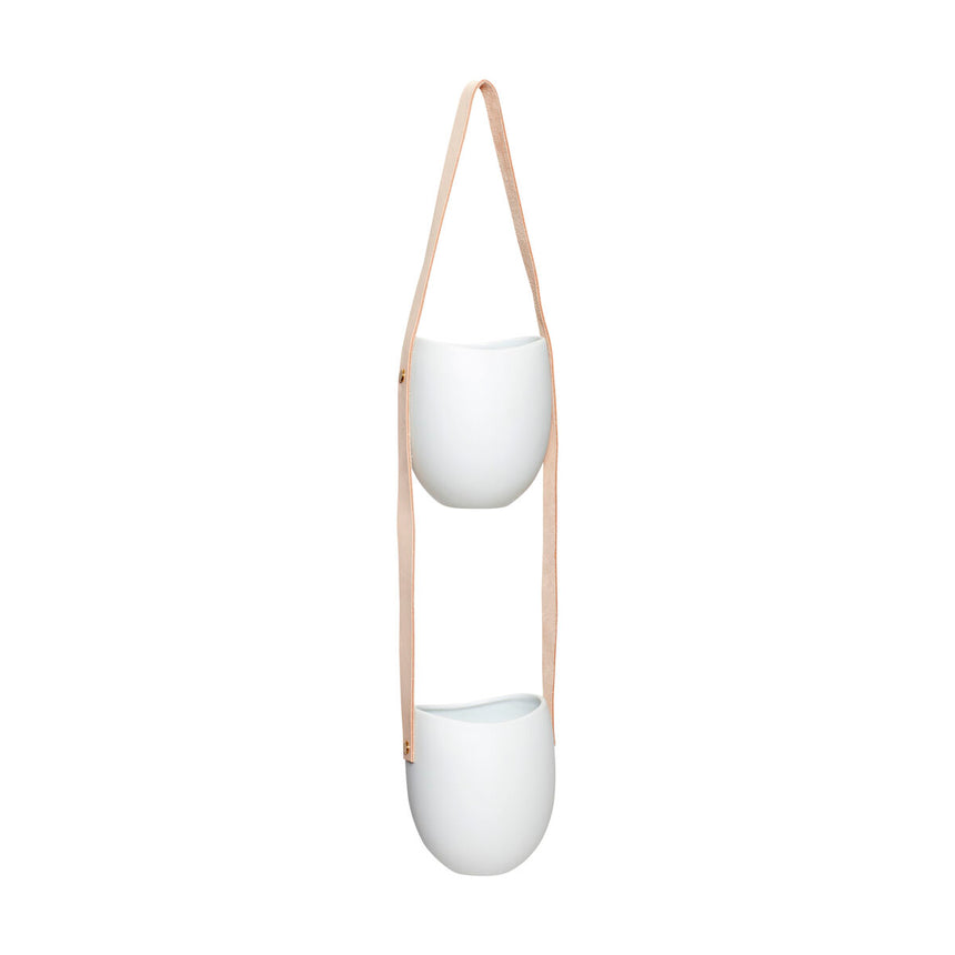 Ontop Hanging Pots - White