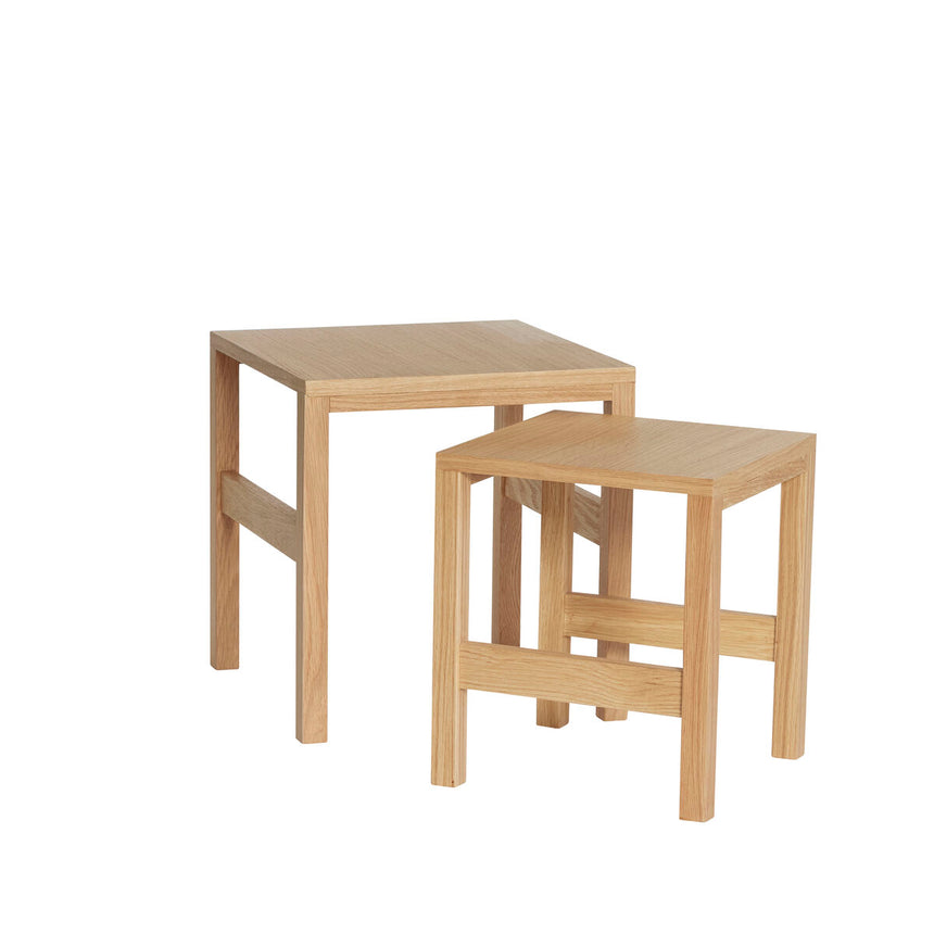 Puzzle Tables (set of 2) - Natural