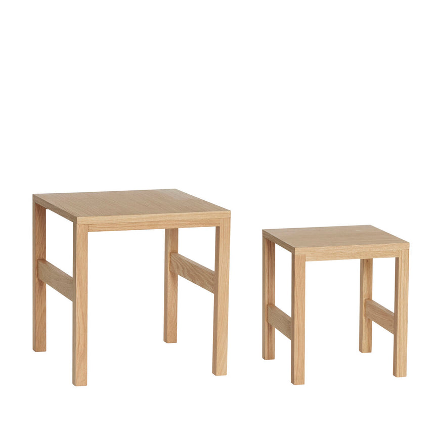 Puzzle Tables (set of 2) - Natural