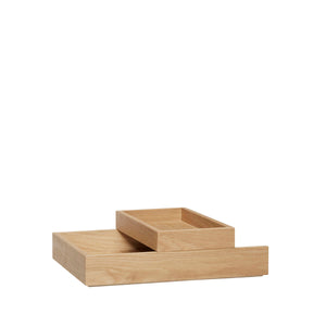 Rail Desk Organiser (set of 2) - Natural