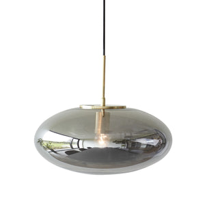 Reflect Pendant Ellipse - Grey