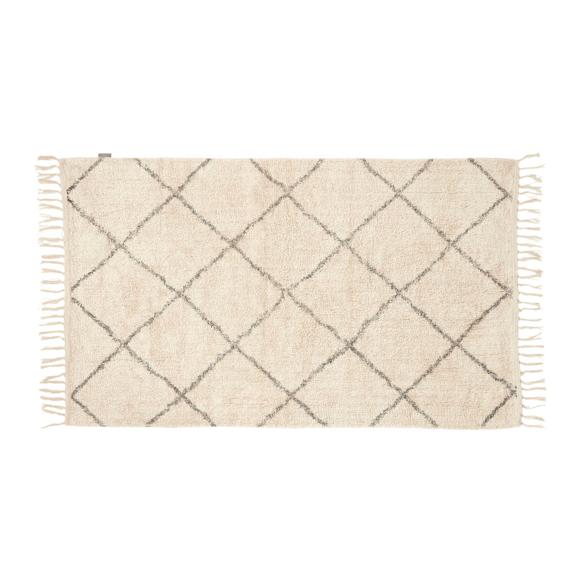 Rhomb Rug Small - White