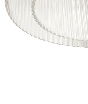 Ripple Ceiling Lamp Large - Clear