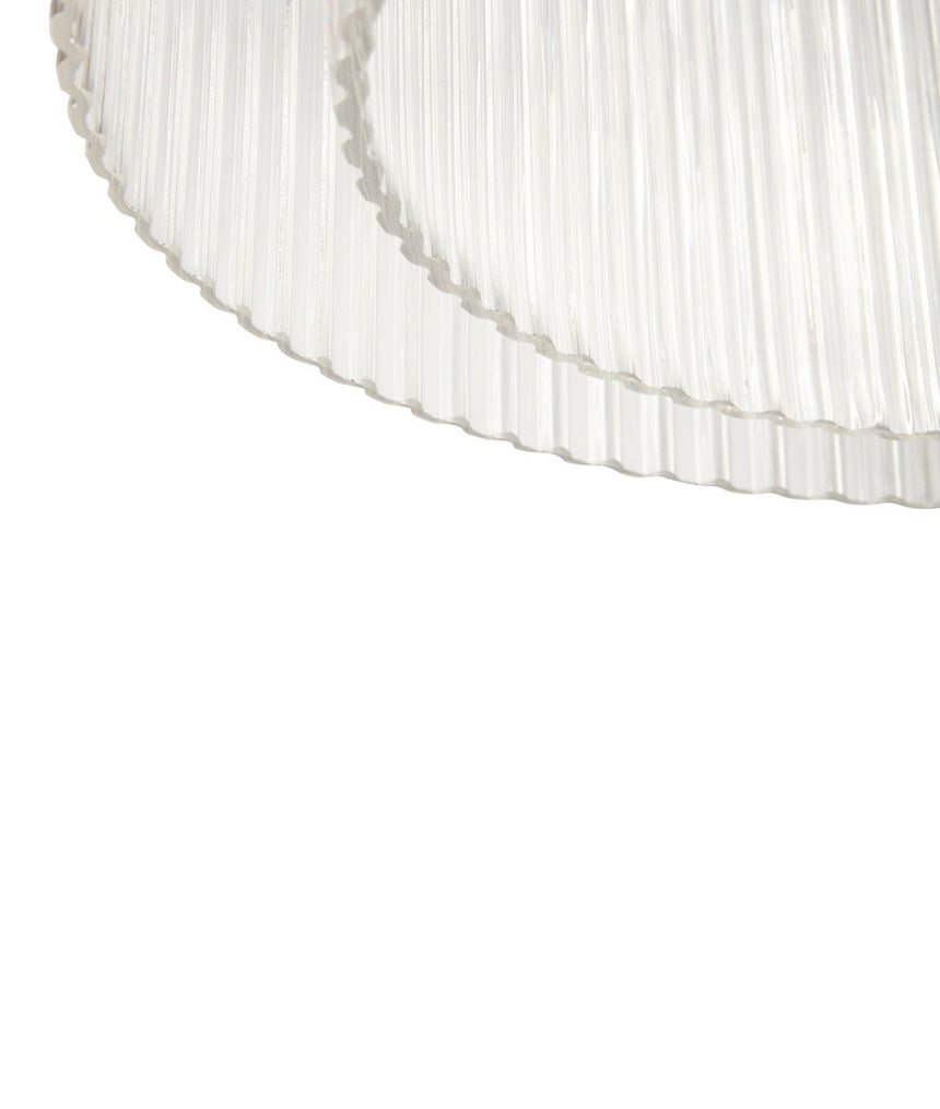 Ripple Ceiling Lamp Large - Clear