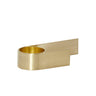 Roll Tealight Holder - Brass