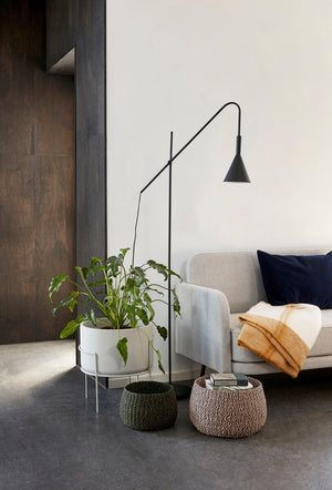 Rope Floor Lamp - Black