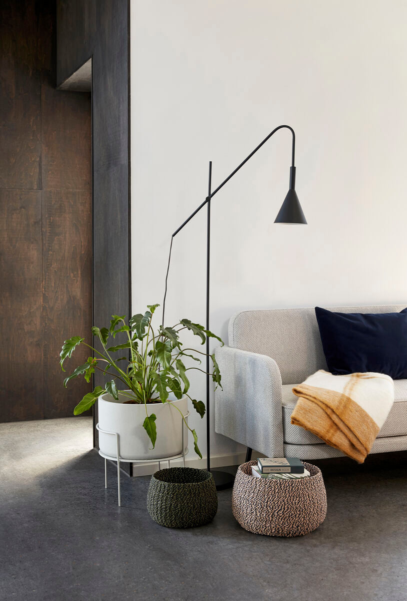 Rope Floor Lamp - Black