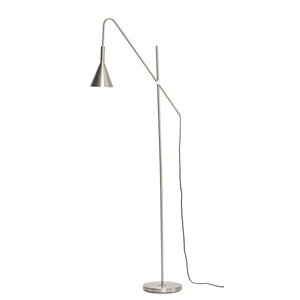 Rope Floor Lamp - Nickel