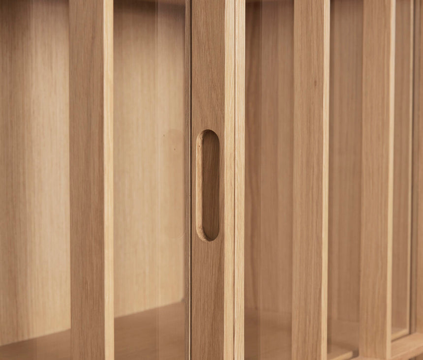 Shoji Cabinet Tall - Natural