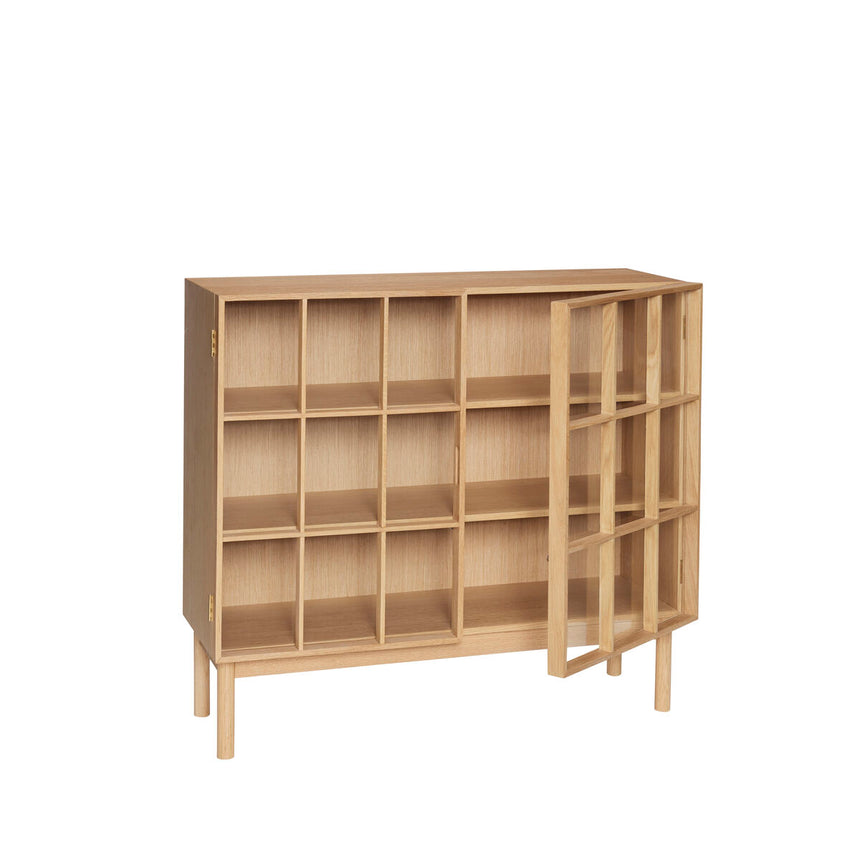 Shoji Cabinet Wide - Natural