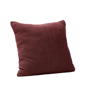 Speckle Knitted Cushion - Dark Red