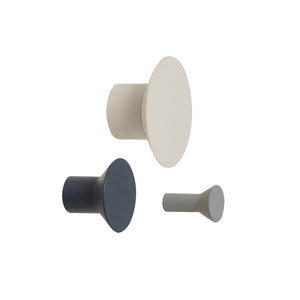 Spot Knobs (set of 3) - Grey