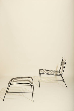 String Lounge Chair - Black