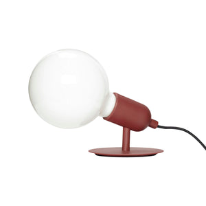 Audio Table Lamp - Red