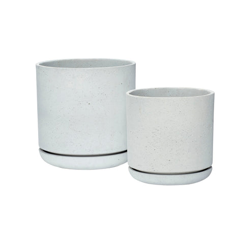 Terrace Pots (set of 2) - Grey