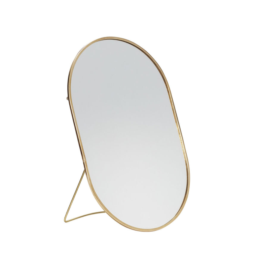 View Table Mirror - Brass