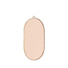 View Wall Mirror Oval - Rose