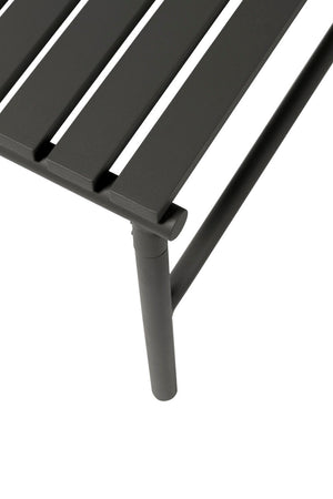 Villa Bench Double - Black