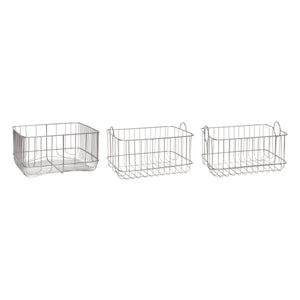 Asset Basket (set of 3) - Nickel