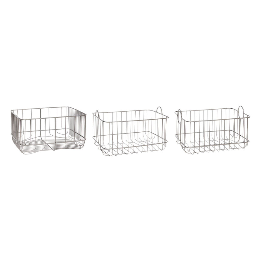 Asset Basket (set of 3) - Nickel